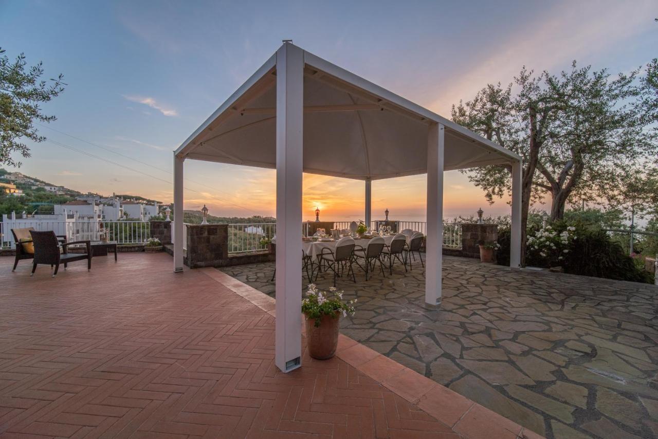 Villa Carolina Sorrento Private Heated Pool And Sea View Extérieur photo