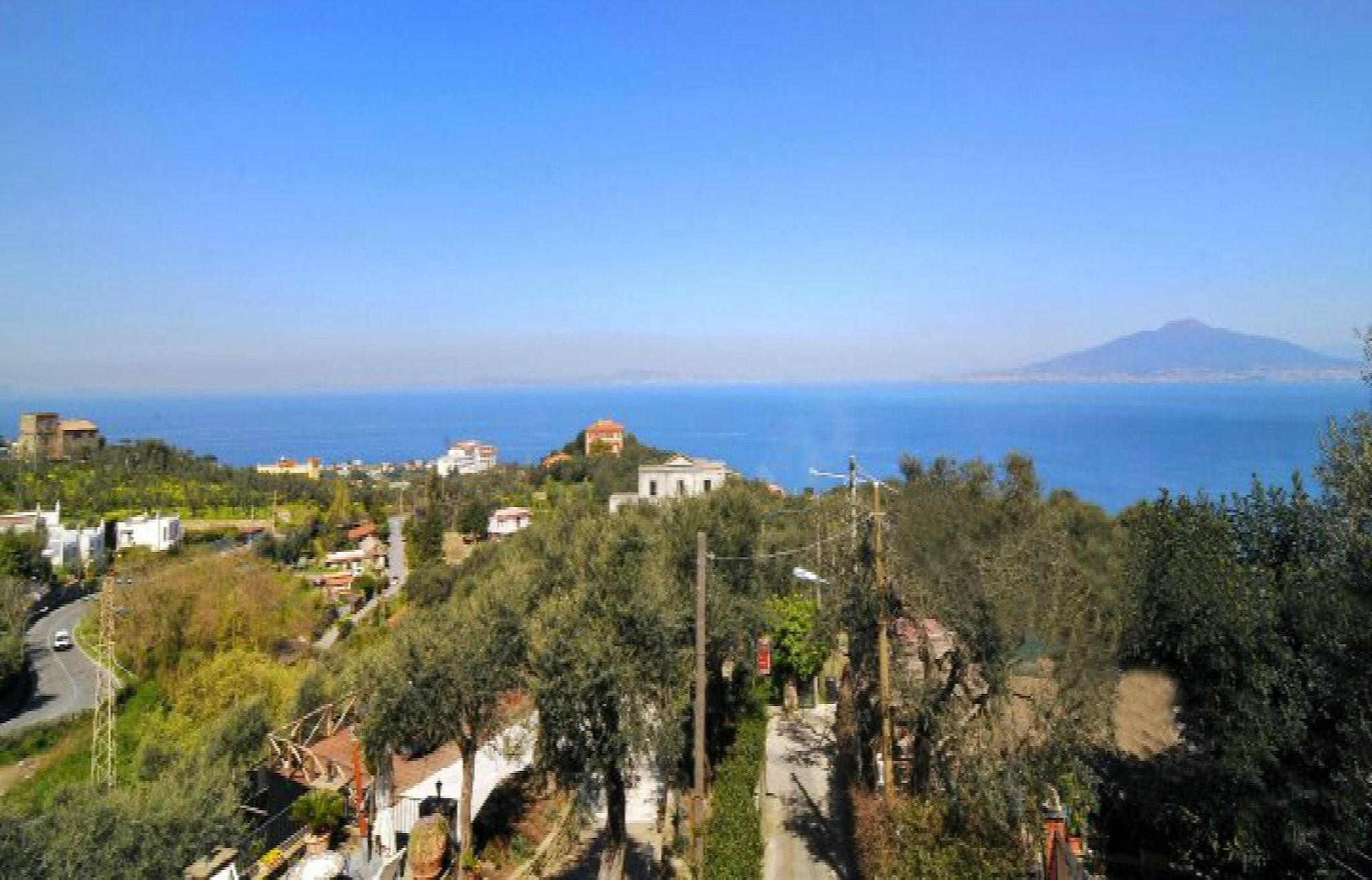 Villa Carolina Sorrento Private Heated Pool And Sea View Extérieur photo