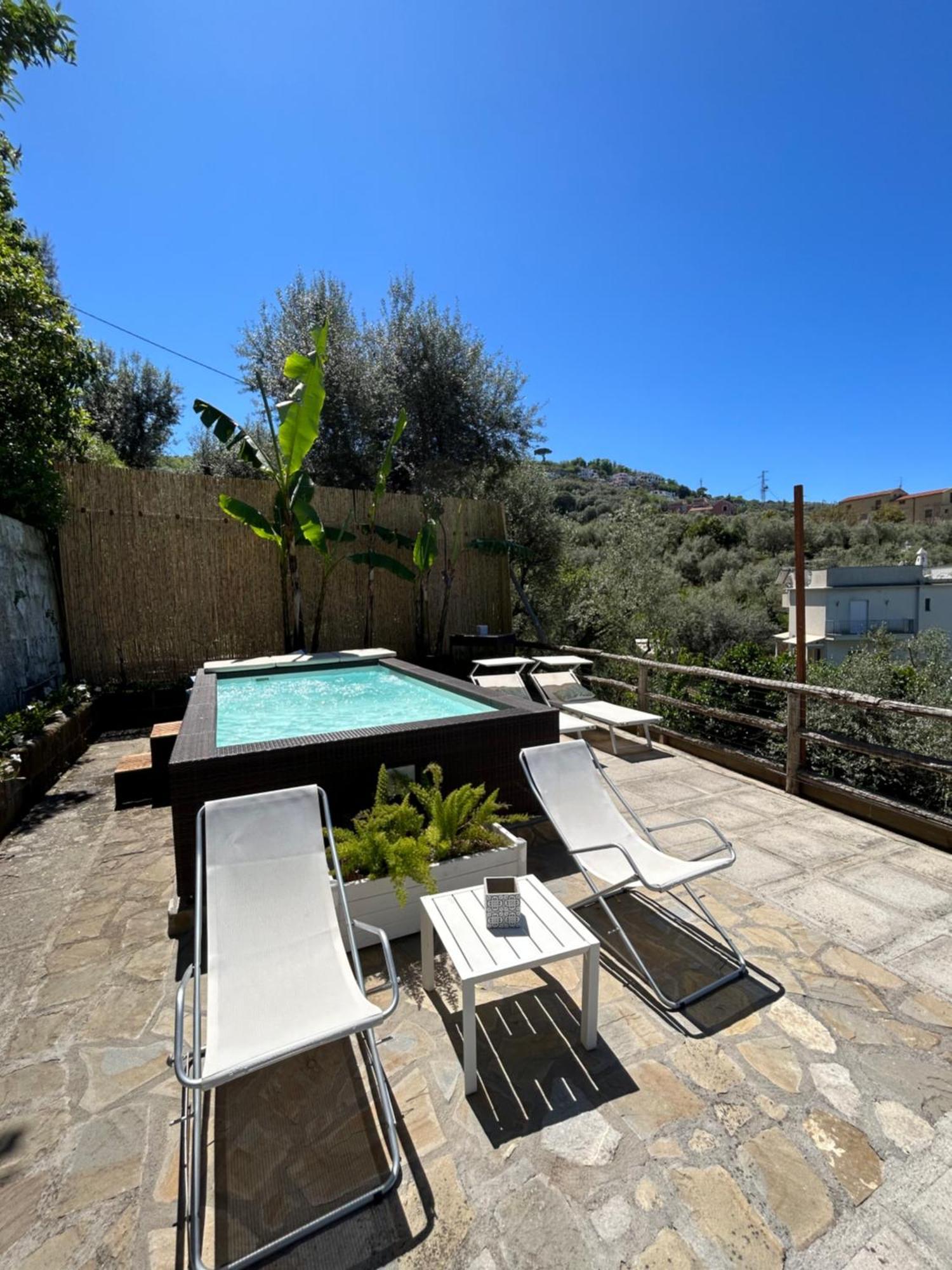 Villa Carolina Sorrento Private Heated Pool And Sea View Extérieur photo