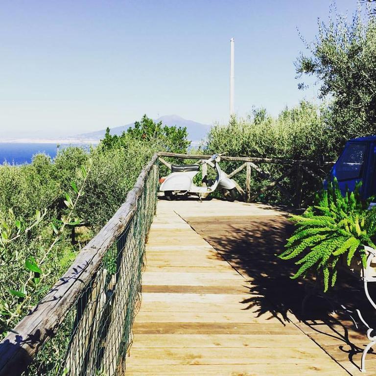 Villa Carolina Sorrento Private Heated Pool And Sea View Extérieur photo