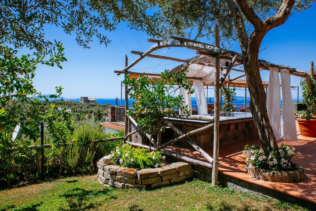 Villa Carolina Sorrento Private Heated Pool And Sea View Extérieur photo